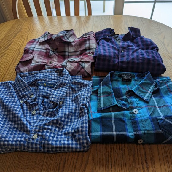 Men's Dress Shirts - 5 High End Shirts - Picture 11 of 12